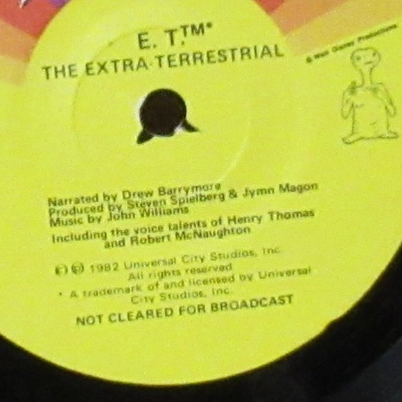 1982 E T The Extra-Terrestrial Read-Along Book and Record Set - Picture 5 of 5